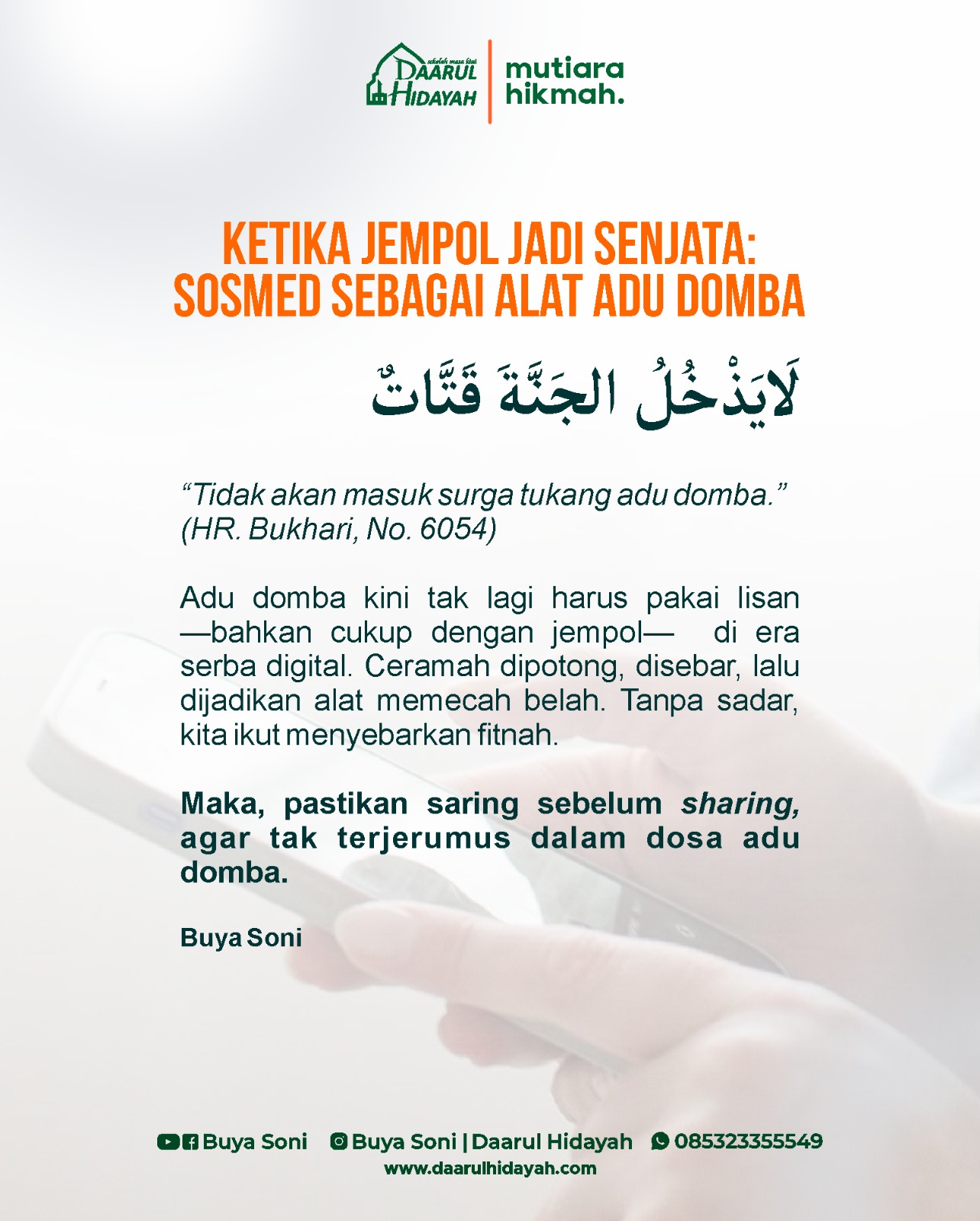 Ketika Jempol Jadi Senjata: Sosmed sebagai Alat Adu Domba