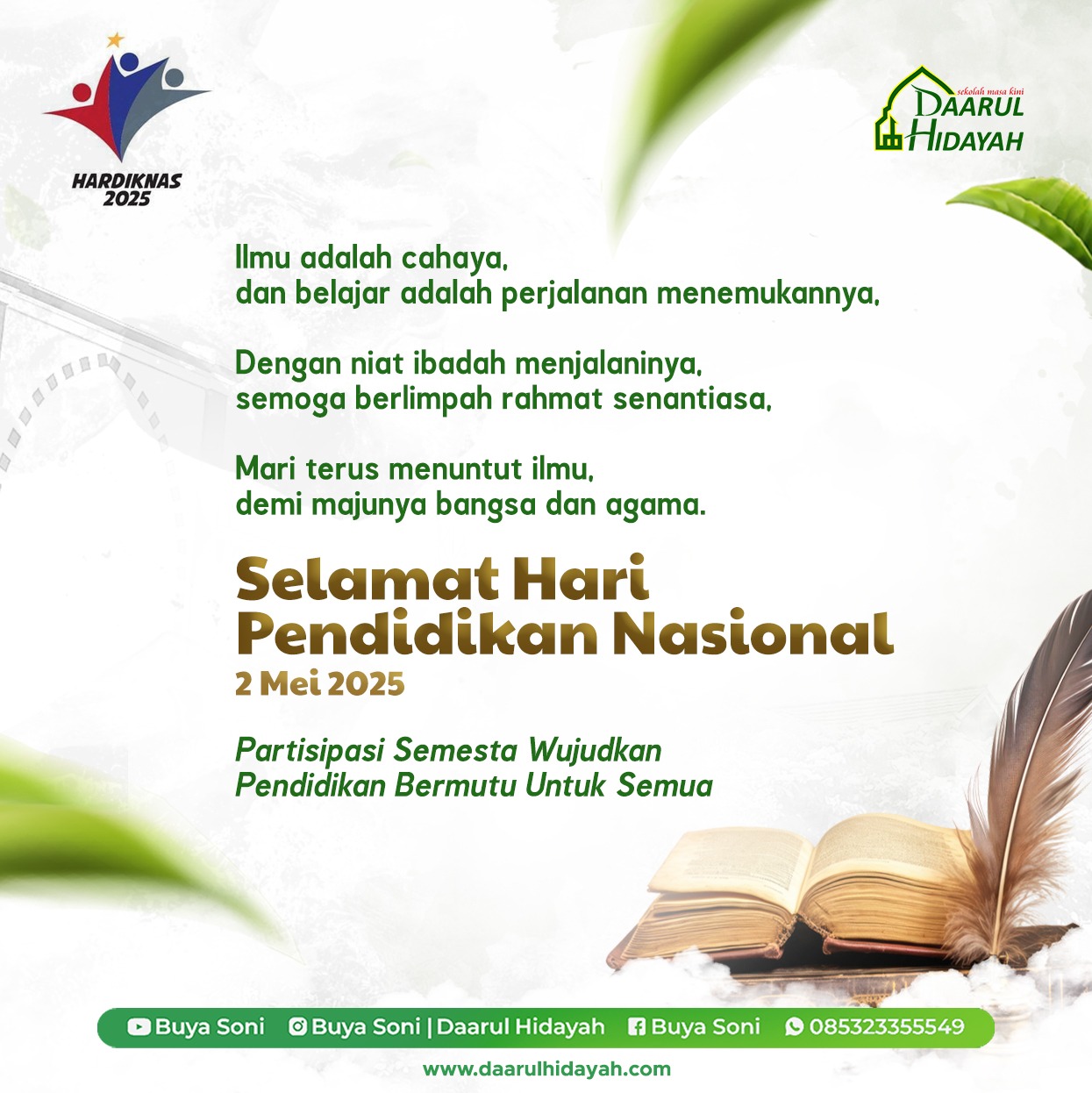 Selamat Hari Pendidikan Nasional 2025