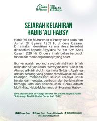 Sejarah Kelahiran Habib 'Ali Habsyi